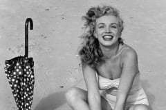 Marilyn Monroe in una foto di Andre De Dienes