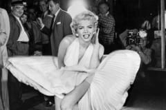 Marilyn Monroe sul set di Quando la moglie è in vacanza