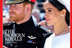 Principe Harry e Meghan Markle al loro matrimonio sulla copertina di Time
