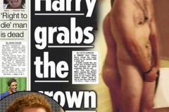 Principe Harry nudo in una foto scandalo