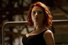 Scarlett Johansson è Natasha Romanoff in The Avengers