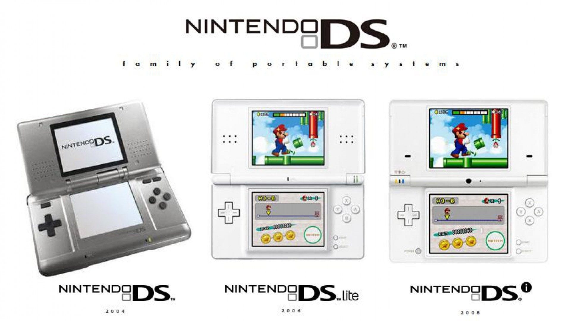 Nintendo DS in tutte le sue versioni