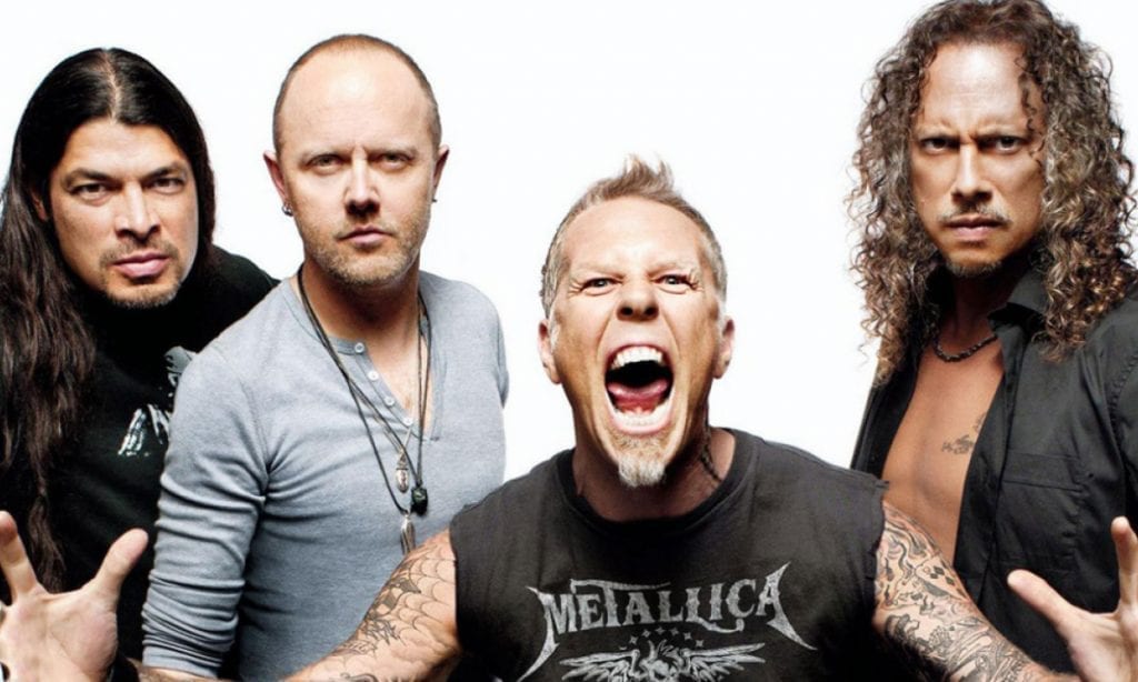 Una foto dei Metallica