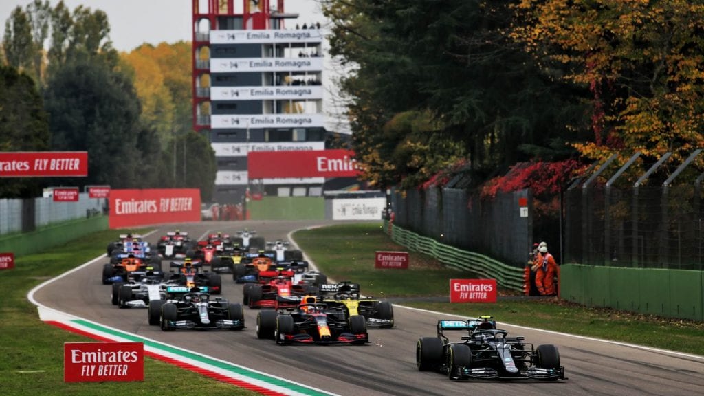 Cinque gare storiche Imola Formula 1