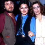Anna Oxa con Beppe Grillo e Stefania Casini