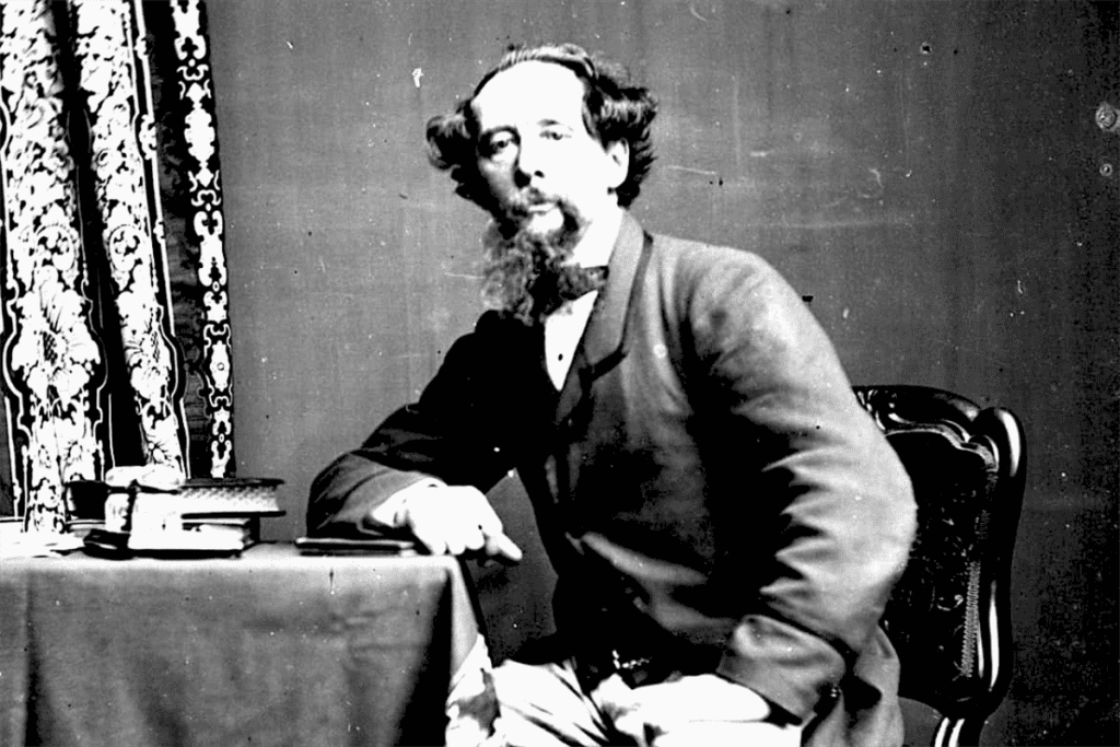 Una foto di Charles Dickens