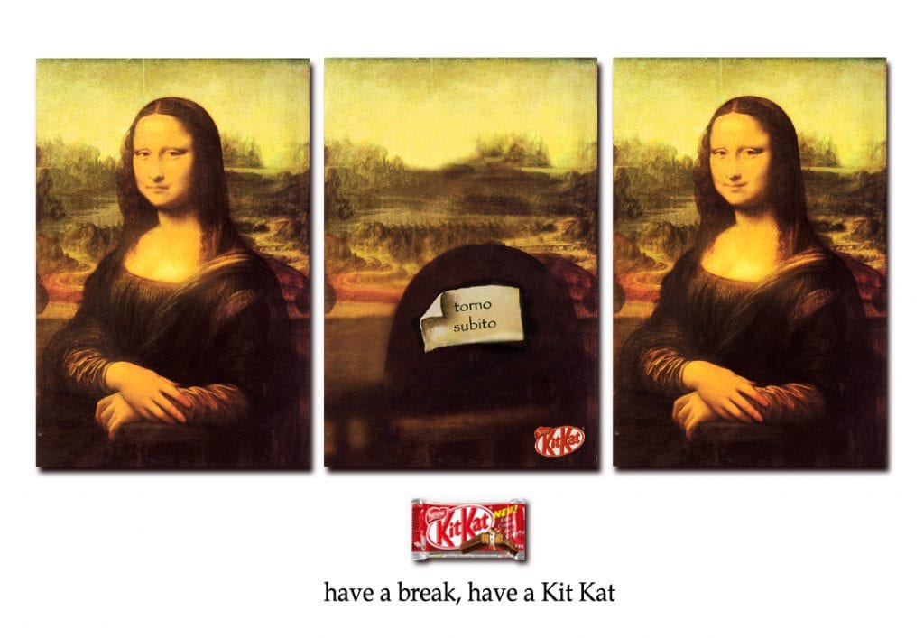 Have a break, have a Kit Kat di Nestlé