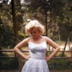 Marilyn Monroe nel 1957, foto di Sam Shaw