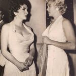 Marilyn Monroe e Gina Lollobrigida