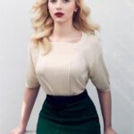 Scarlett Johansson in un photoshoot promozionale