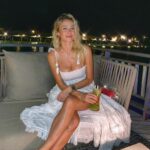 Diletta Leotta. bellissima e sexy in bianco in vacanza alle Maldive