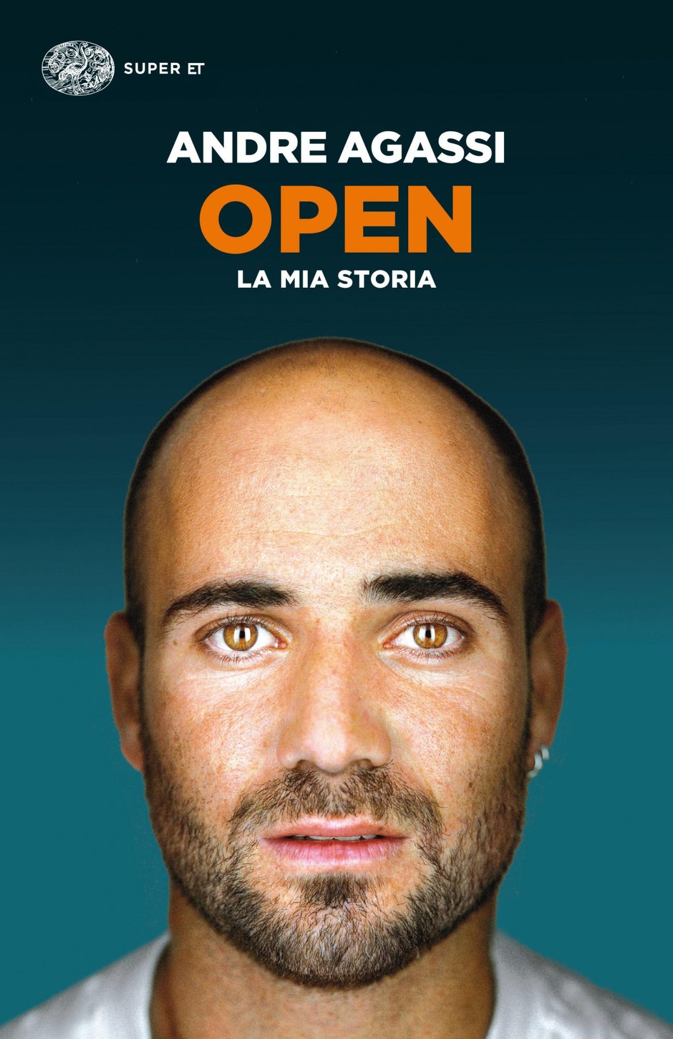 Open, la mia storia, la copertina del libro di Andrè Agassi