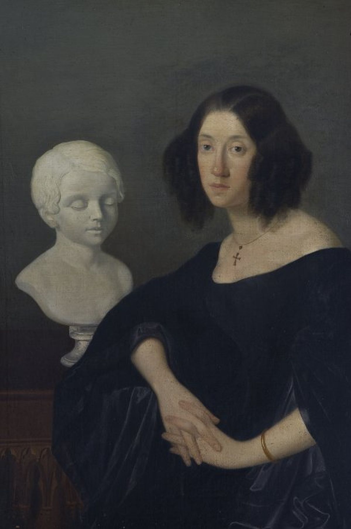 Ritratto ad olio della duchessa Emilia Caetani