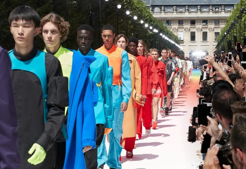 Un momento della Settimana della moda di Parigi 2021