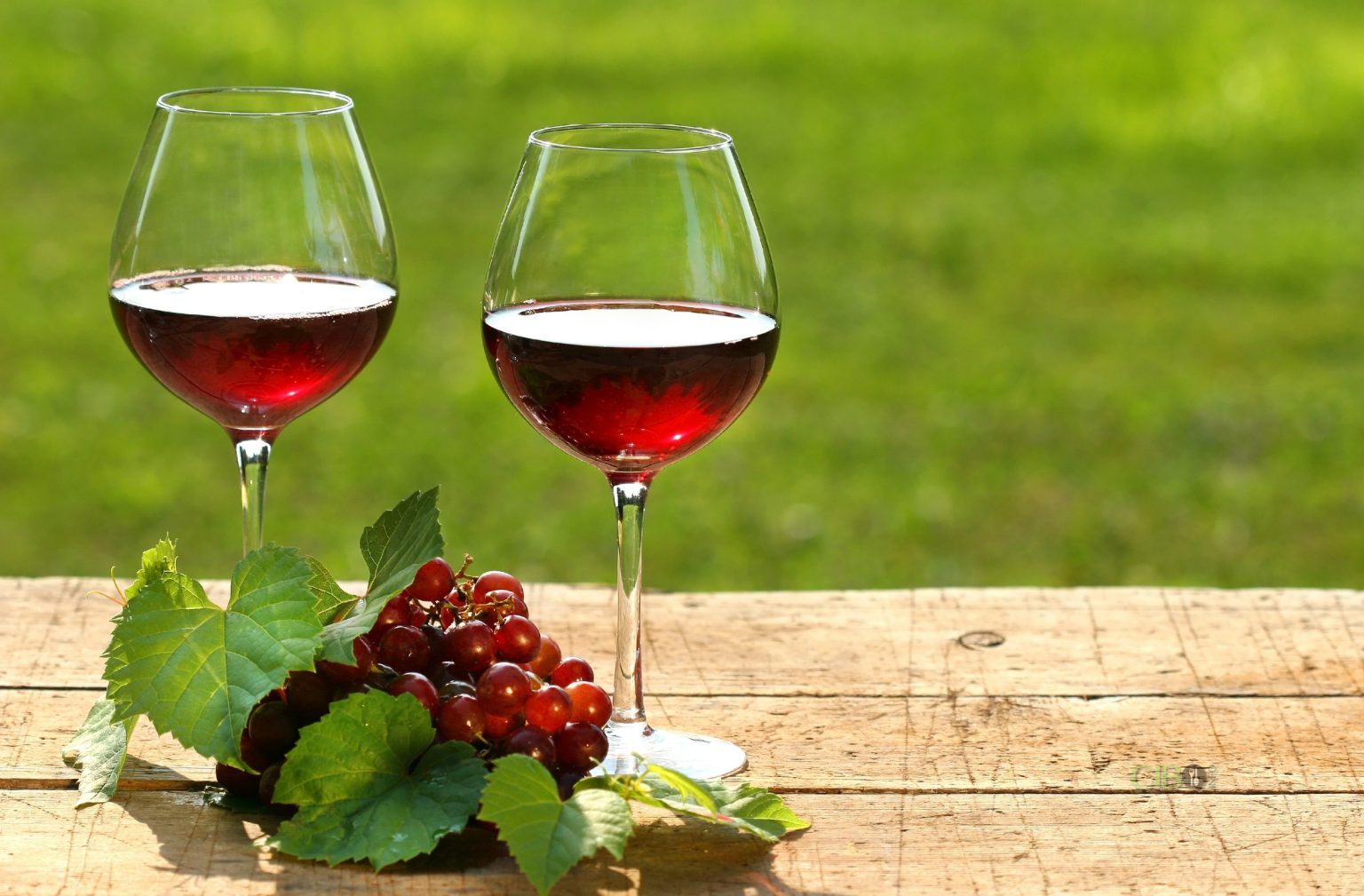 Un'immagine di vino rosso