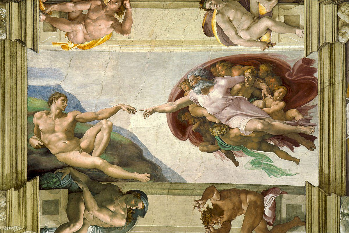 L'Adamo di Michelangelo