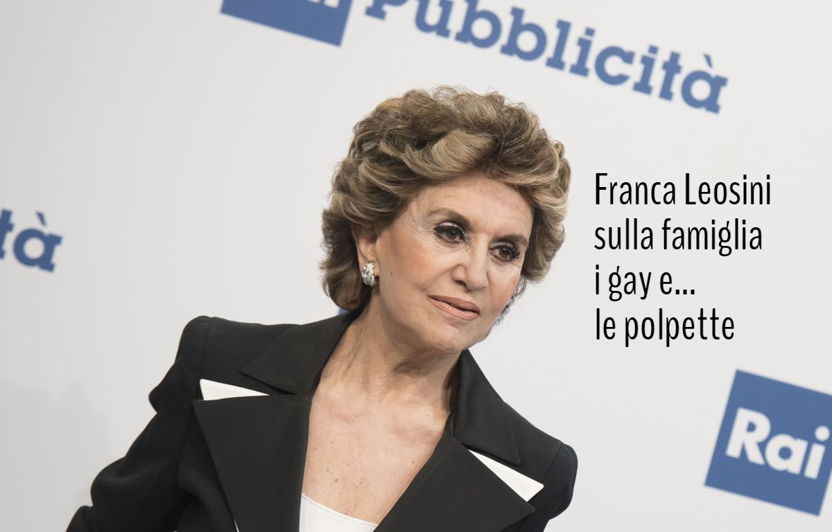 Franca Leosini: le frasi sulla famiglia, i gay e le polpette