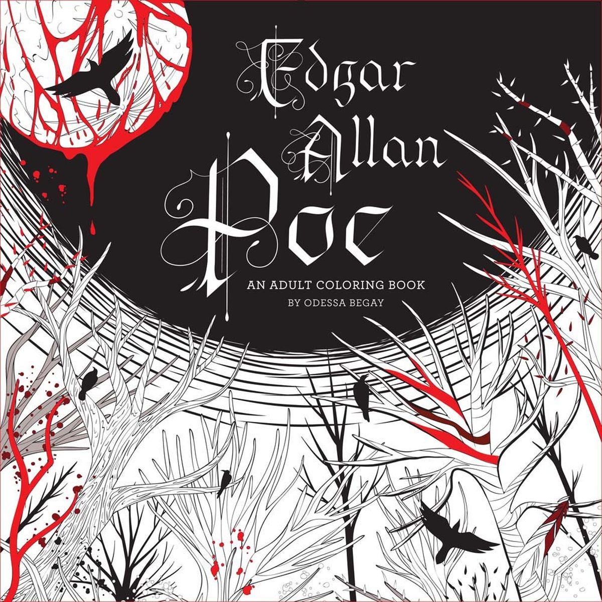 Edgar Allan Poe, libro da colorare