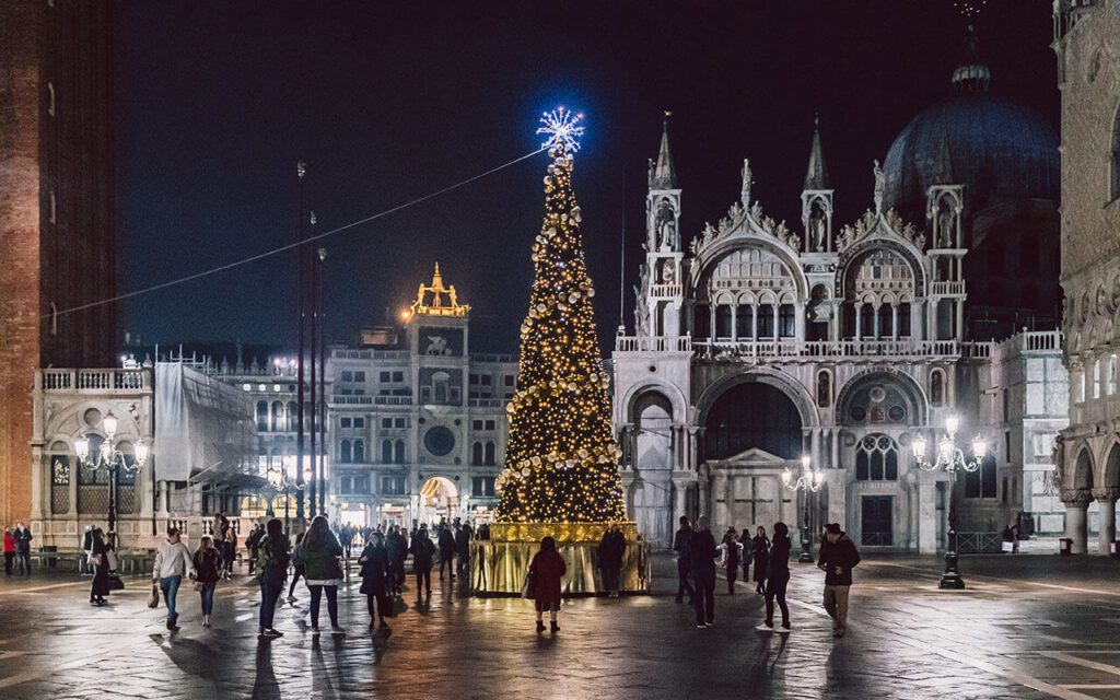 Natale in Piazza San Marco a Venezia