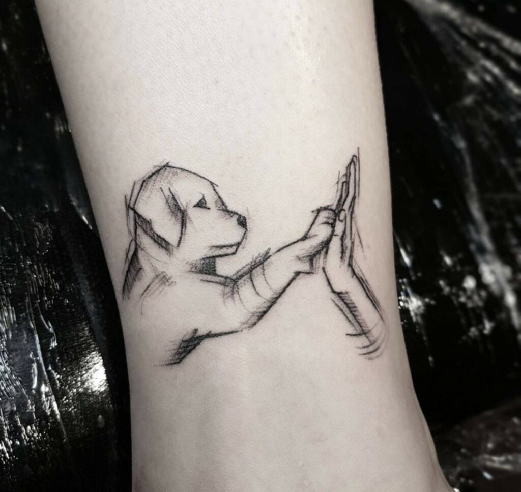 tatuaggi piccoli significativi animali dedica