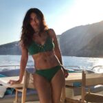 Sabrina Ferilli bikini verde