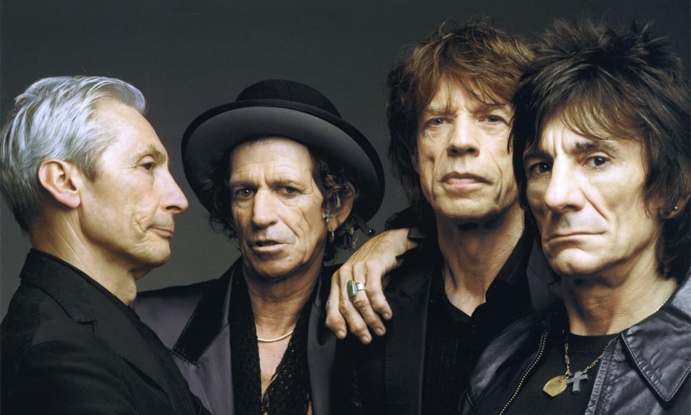Un'immagine dei The Rolling Stones