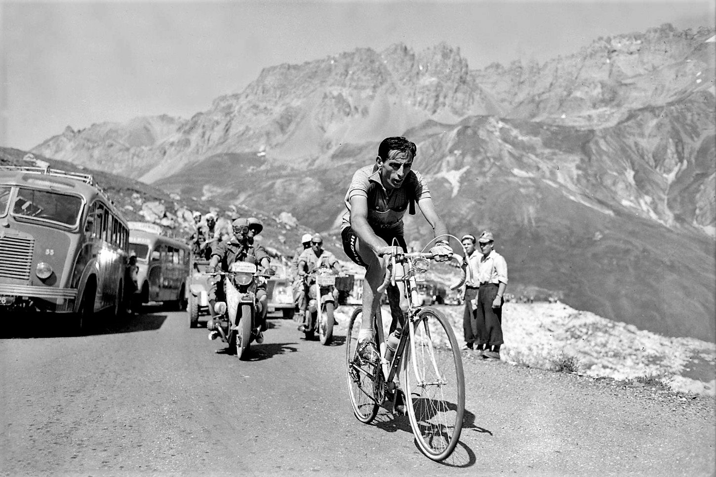 Poster Vintage Cyclisme - Fausto Coppi - Campionissimo - Fabriqué En Italie