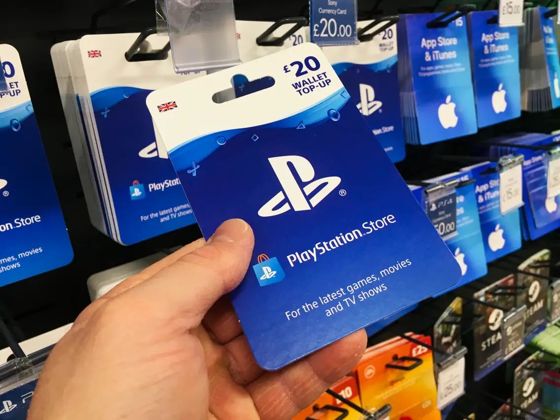 Gift card Playstation Store