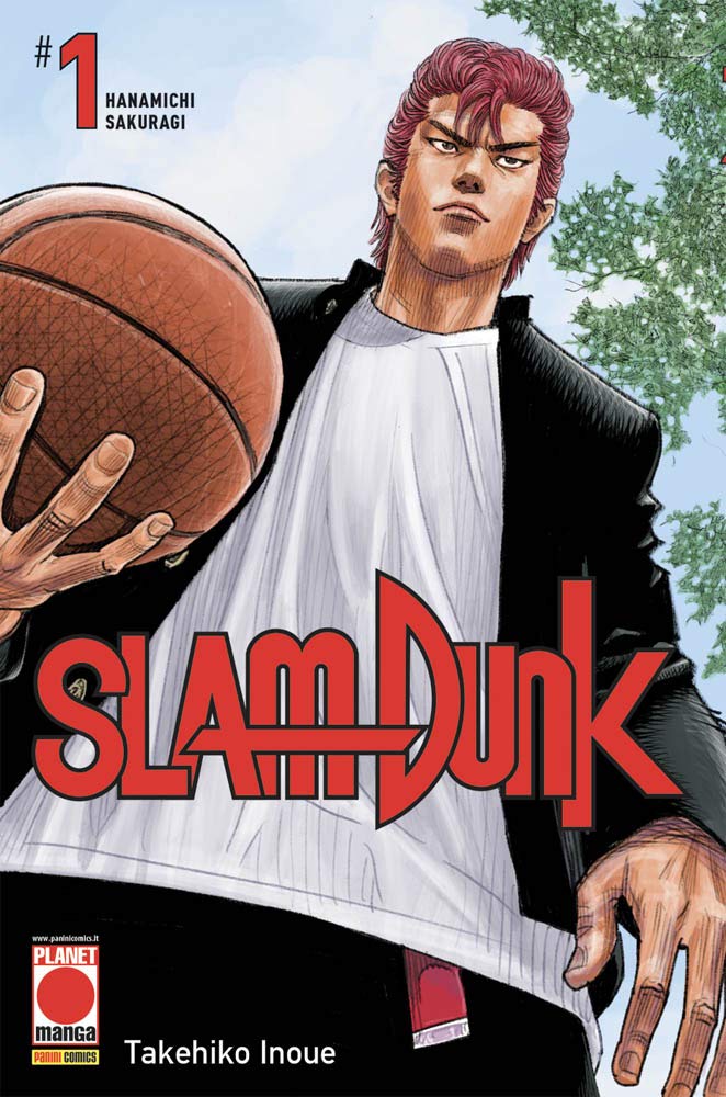 la copertina di un volume di slam dunk