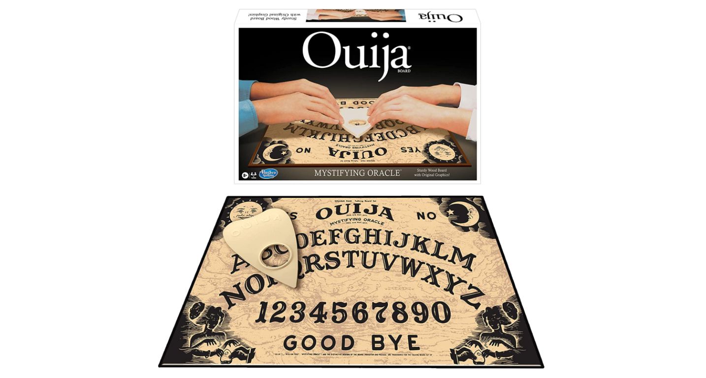 Classico Ouija Gioco Planchette Incluso Robusto di Legno Uso come Halloween Dã 