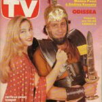 Moana Pozzi e Andrea Roncato sulla copertina di Guida TV