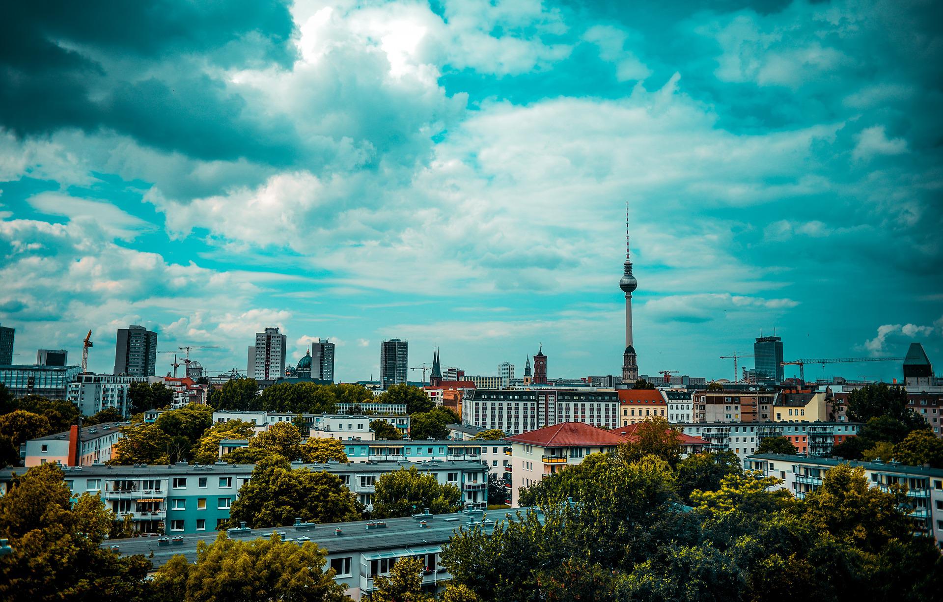 Una veduta della città di Berlino