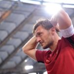 Francesco Totti si allena