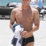 Francesco Totti a torso nudo a Miami