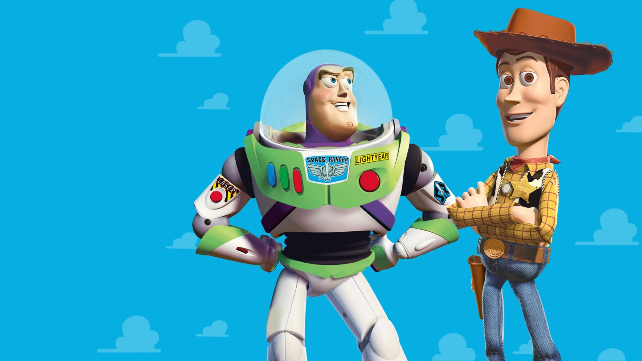 Woody e Buzz, i protagonisti di "Toy Story"