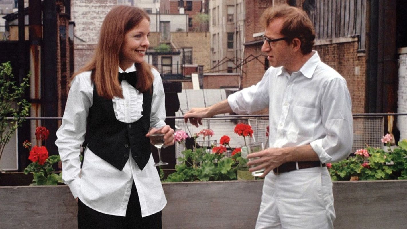 Woody Allen e Diane Keaton in una scena di Io e Annie