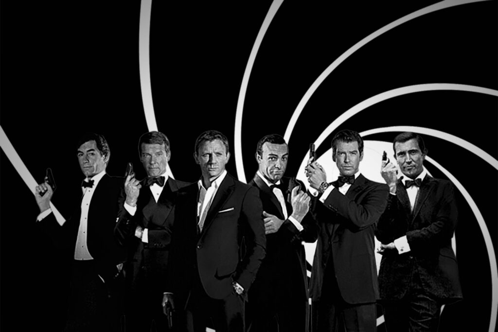 tutti gli interpreti di James Bond