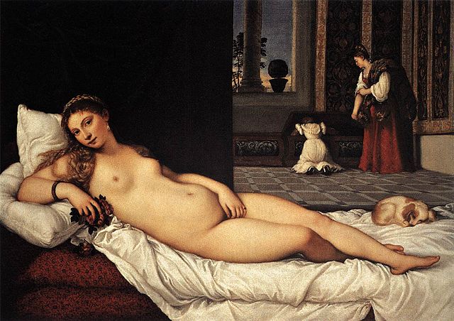 La Venere di Urbino di Tiziano 