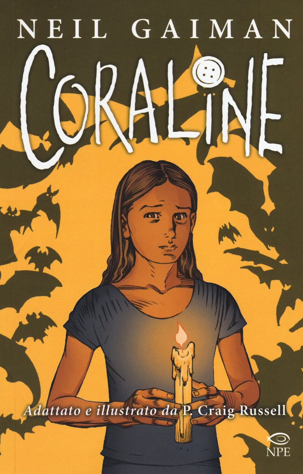 La copertina di Coraline