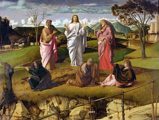 La Trasfigurazione di Giovanni Bellini 