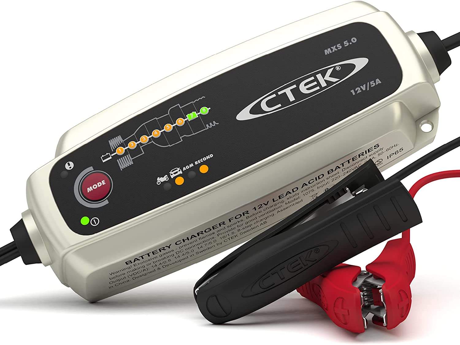 Il caricabatterie CTEK MXS 5.0