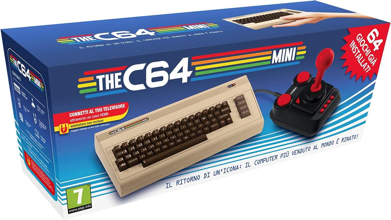 La console portatile The C64 Mini