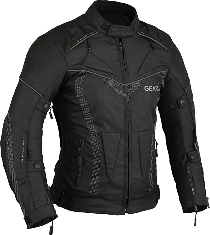 GearX BorneAir giacca da moto invernale impermeabile