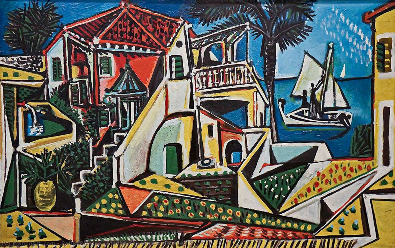 Paesaggio Mediterraneo di Pablo Picasso