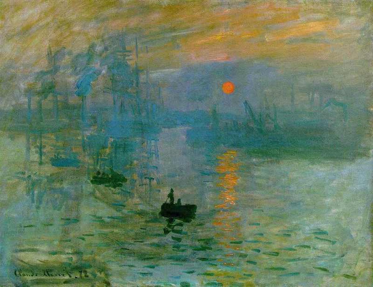 Impressione, levar del sole di Claude Monet