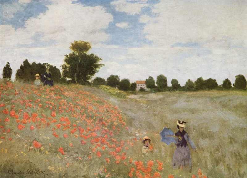  I papaveri di Claude Monet