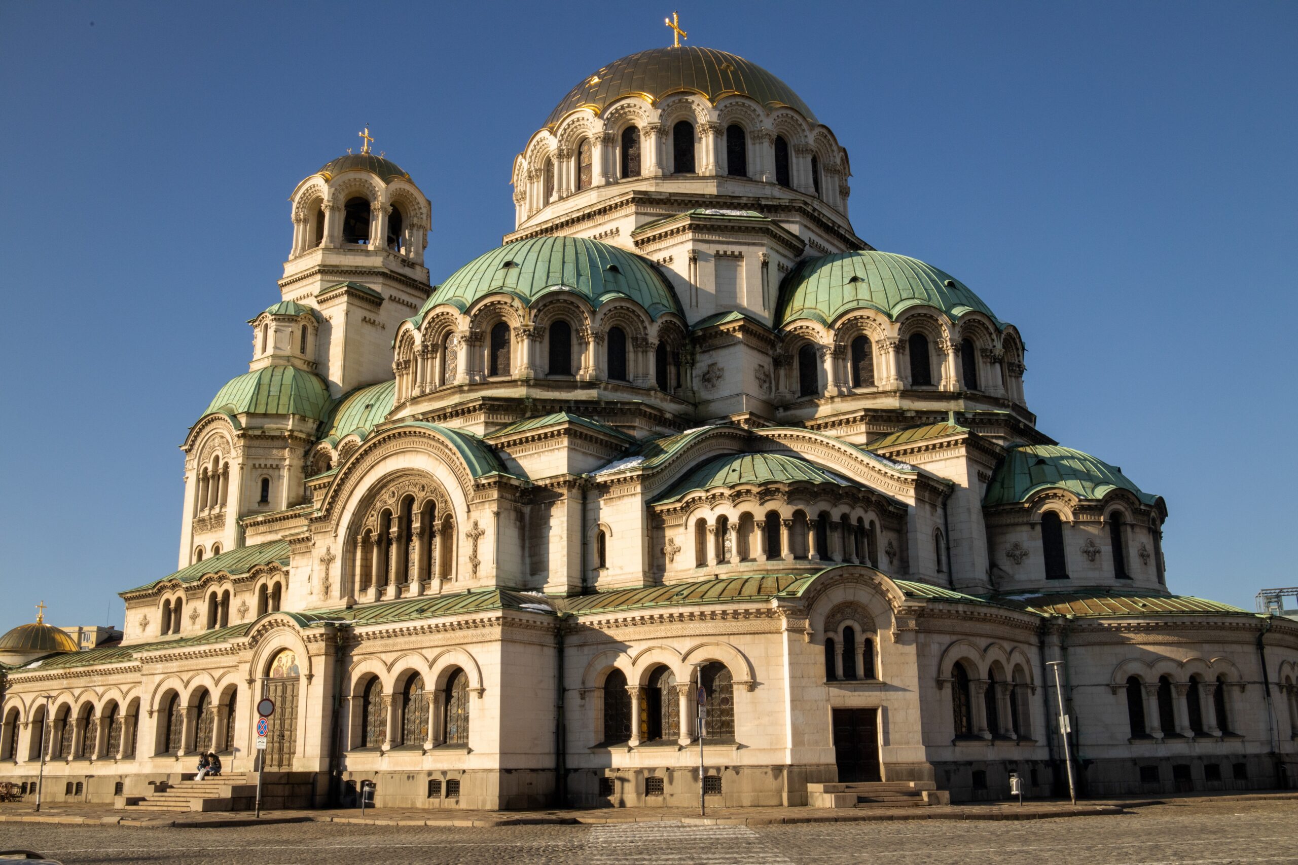 La cattedrale di Aleksandr Nevskij a Sofia, in Bulgaria 