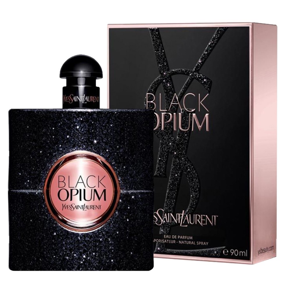 bottiglietta di profumo Black Opium