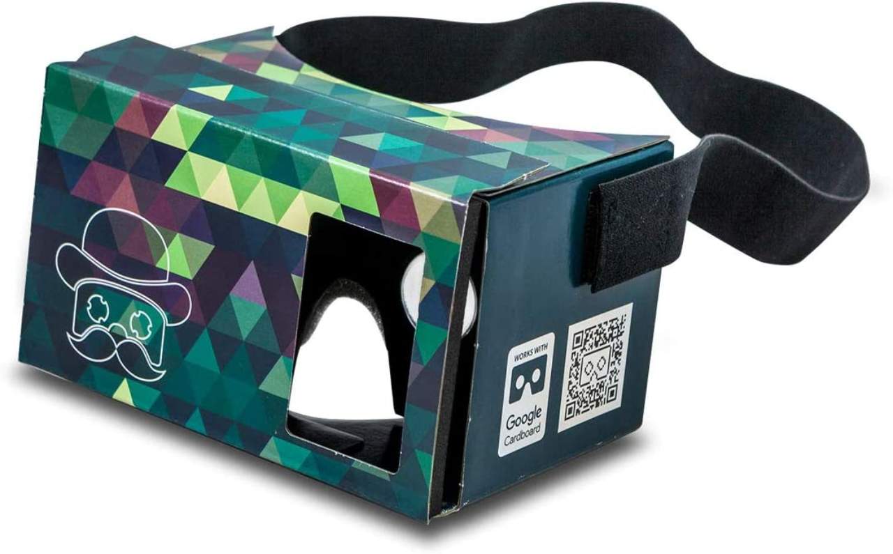 Gli occhiali VR Google Cardboard POP!