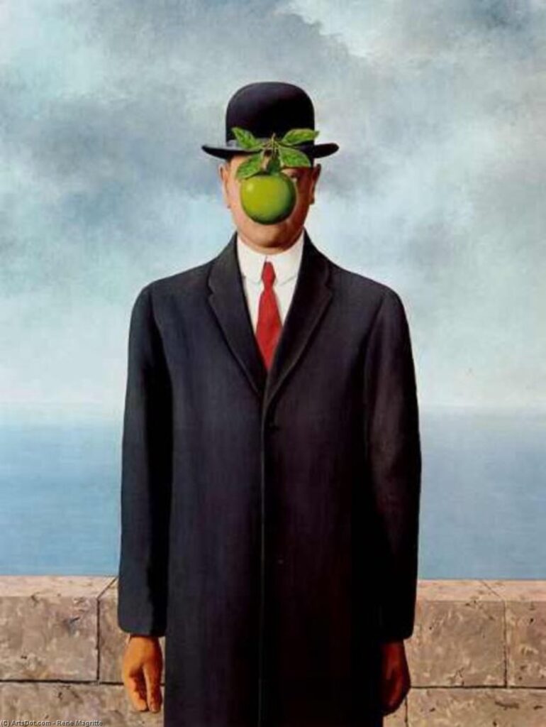 Il figlio dell'uomo di René Magritte